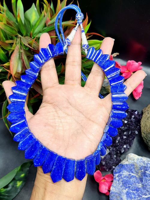 Lapis lazuli gemstone necklace | gemstone/crystal jewelry | Mother's Day/Birthday/Valentine's gift