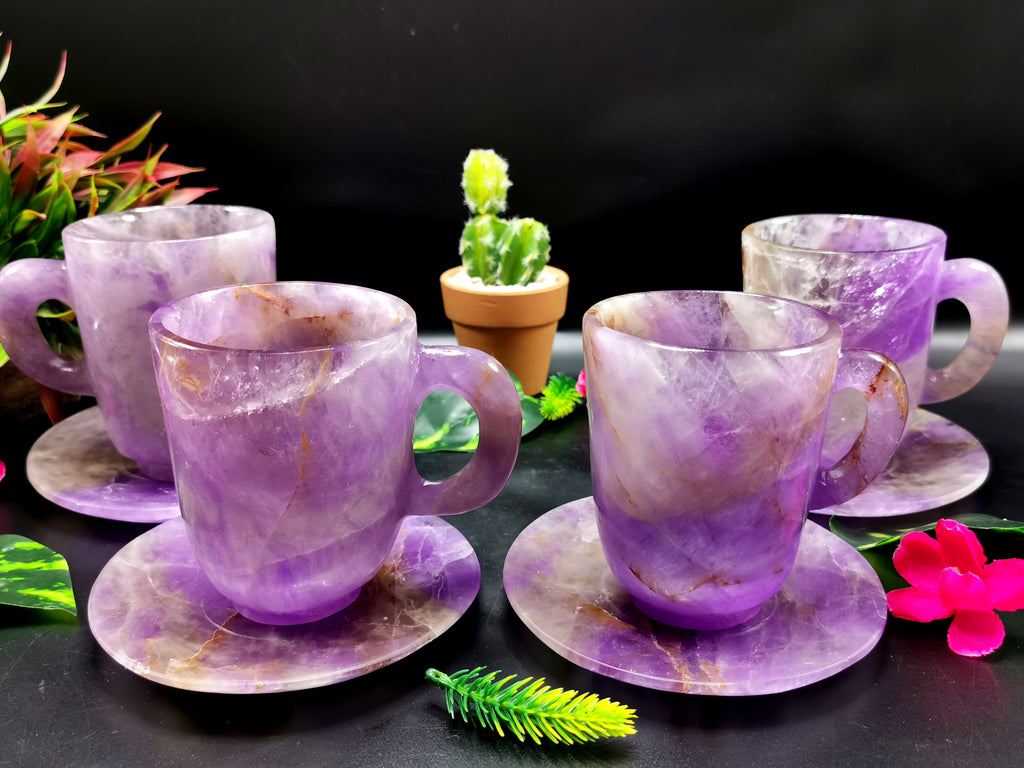 Amethyst Cup & Saucer