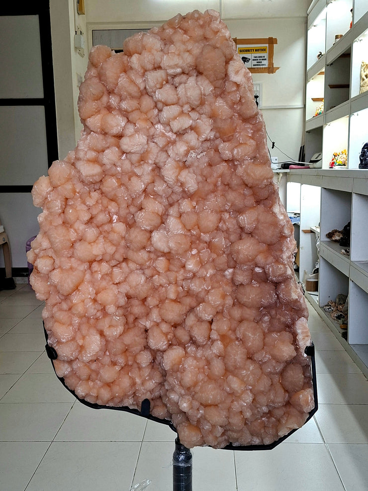 From Stress to Serenity – Experience the Healing Power of Museum Grade Stilbite Cluster on Stand and Its Role in Meditation, Peace, and Positive Vibration