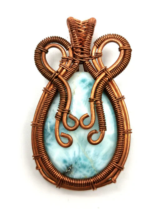 Larimar Gemstone: The Stone of Peace, Emotional Healing and Inner Strength | Shwasam Crystals