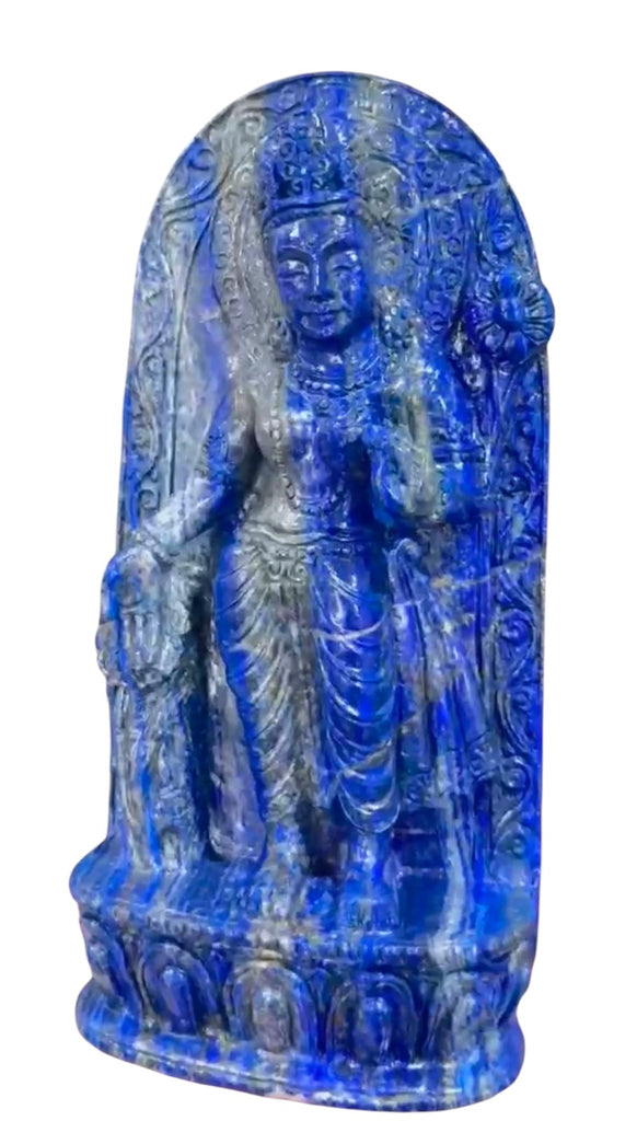 5 Things Goddess Tara Lapis Lazuli Carving May Help Keep Away from Your Home | Shwasam Crystals