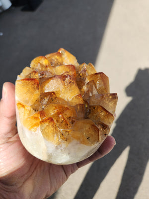 Natural Citrine Egg Cluster: The Perfect Blend of Beauty, Positivity, and Financial Success