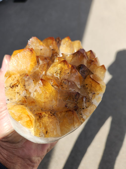 Natural Citrine Egg Cluster: The Perfect Blend of Beauty, Positivity, and Financial Success