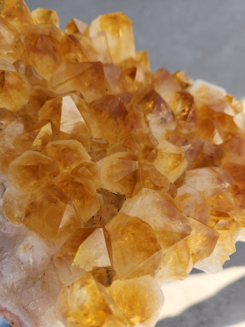 Natural Citrine Cluster: A Beacon of Prosperity, Positivity, and Peace for Home and Office | Reiki/Chakra/Healing/Energy | Weighing 3600 gms