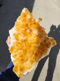Natural Citrine Cluster: A Beacon of Prosperity, Positivity, and Peace for Home and Office | Reiki/Chakra/Healing/Energy | Weighing 3600 gms
