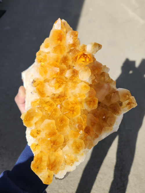 Natural Citrine Cluster: A Beacon of Prosperity, Positivity, and Peace for Home and Office | Reiki/Chakra/Healing/Energy | Weighing 3600 gms