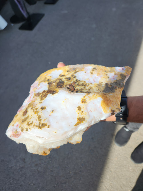 Natural Citrine Cluster: A Beacon of Prosperity, Positivity, and Peace for Home and Office | Reiki/Chakra/Healing/Energy | Weighing 3600 gms