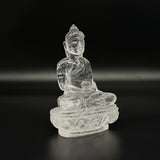 Himalayan Quartz Buddha Carving - Shwasam