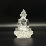 Himalayan Quartz Buddha Carving - Shwasam