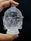 Clear Quartz Buddha Head: A Symbol of Enlightenment and Crystal Clarity