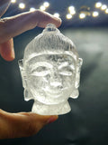 Clear Quartz Buddha Head: A Symbol of Enlightenment and Crystal Clarity
