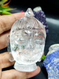 Clear Quartz Buddha Head: A Symbol of Enlightenment and Crystal Clarity