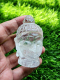 Clear Quartz Buddha Head: Illuminating Paths to Enlightenment