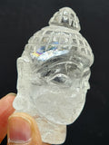 Clear Quartz Buddha Head: Illuminating Paths to Enlightenment