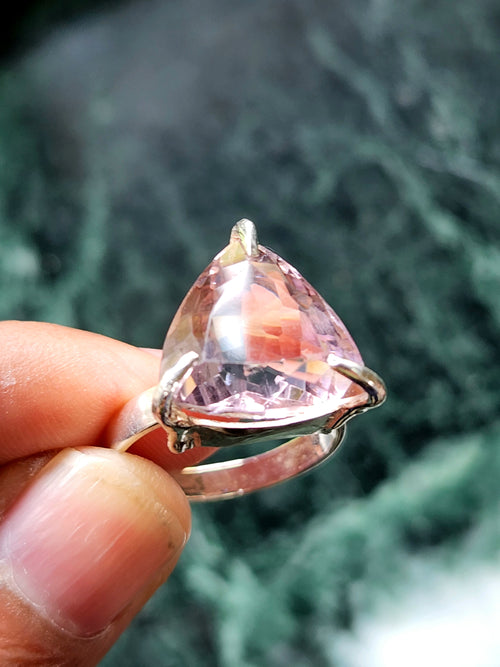 Ametrine Ring in 925 Silver : Radiant Elegance | Mothers day gift | Crystal Jewelry | Gemstone Finger ring