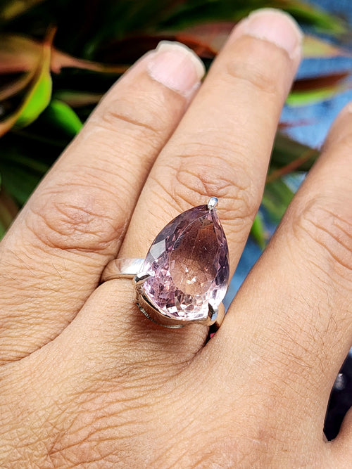 Ametrine Ring in 925 Silver : Radiant Elegance | Mothers day gift | Crystal Jewelry | Gemstone Finger ring