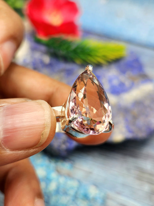 Ametrine Ring in 925 Silver : Radiant Elegance | Mothers day gift | Crystal Jewelry | Gemstone Finger ring