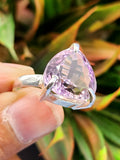 Ametrine Ring in 925 Silver : Ametrine Radiance | Mothers day gift | Crystal Jewelry | Gemstone Finger ring