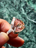 Ametrine Ring in 925 Silver : Ametrine Radiance | Mothers day gift | Crystal Jewelry | Gemstone Finger ring