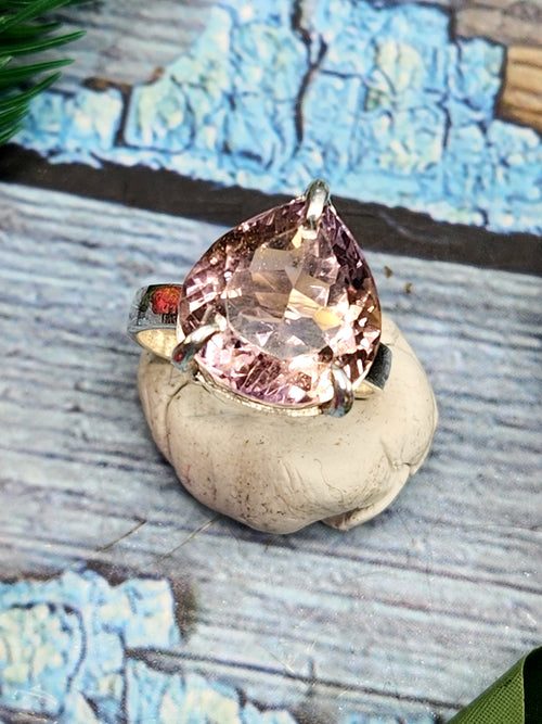 Ametrine Ring in 925 Silver : Ametrine Radiance | Mothers day gift | Crystal Jewelry | Gemstone Finger ring
