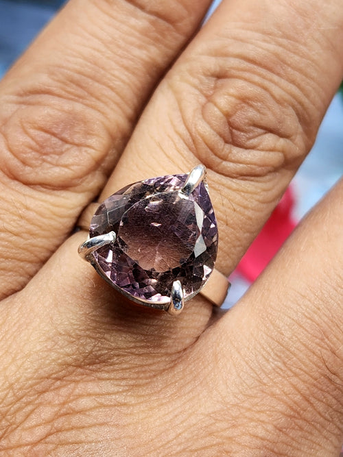 Ametrine Ring in 925 Silver : Ametrine Radiance | Mothers day gift | Crystal Jewelry | Gemstone Finger ring