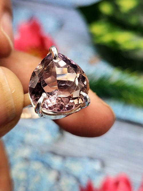 Ametrine Ring in 925 Silver : Ametrine Radiance | Mothers day gift | Crystal Jewelry | Gemstone Finger ring