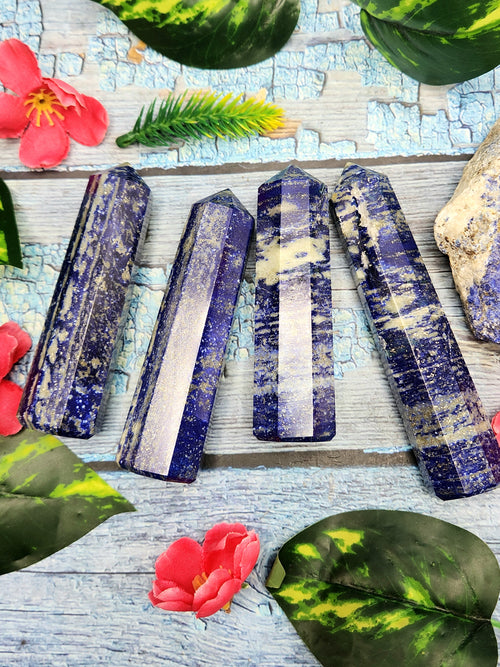 Lapis Lazuli Point: A Gemstone of Ancient Beauty and Modern Elegance | Crystal Healing | Home decor | ONE PIECE ONLY