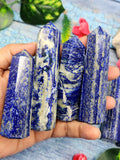 Lapis Lazuli Point: A Gemstone of Ancient Beauty and Modern Elegance | Crystal Healing | Home decor