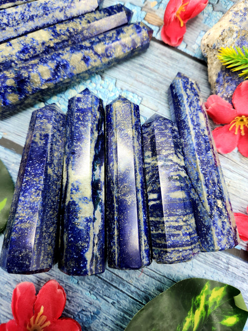 Lapis Lazuli Point: A Gemstone of Ancient Beauty and Modern Elegance | Crystal Healing | Home decor | ONE PIECE ONLY