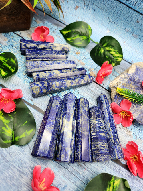 Lapis Lazuli Point: A Gemstone of Ancient Beauty and Modern Elegance | Crystal Healing | Home decor | ONE PIECE ONLY
