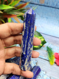 Lapis Lazuli Point: A Gemstone of Ancient Beauty and Modern Elegance | Crystal Healing | Home decor | ONE PIECE ONLY