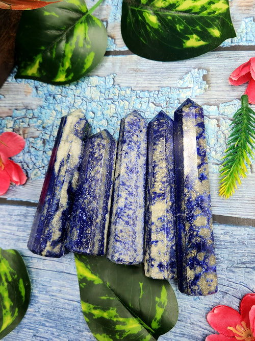 Lapis Lazuli Point: A Gemstone of Ancient Beauty and Modern Elegance | Crystal Healing | Home decor | ONE PIECE ONLY