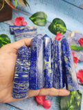 Lapis Lazuli Point: A Gemstone of Ancient Beauty and Modern Elegance | Crystal Healing | Home decor | ONE PIECE ONLY