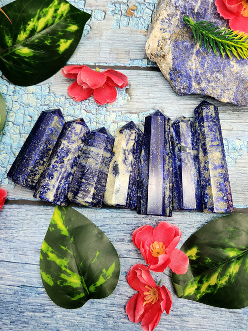 Lapis Lazuli Point: A Gemstone of Ancient Beauty and Modern Elegance | Crystal Healing | Home decor | ONE PIECE ONLY