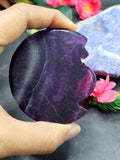 Purple Fluorite Unicorn - Where Fantasy Meets Nature's Splendor - Animal carving