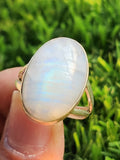 Moonstone Ring in 925 silver - Embracing Elegance and Harmony - Finger Ring