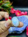 Moonstone Ring in 925 silver - Embracing Elegance and Harmony - Finger Ring