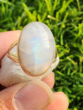 Moonstone Ring in 925 silver - Embracing Elegance and Harmony - Finger Ring