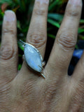 Moonstone Ring in 925 silver - Embracing Lunar Elegance and Harmony - Finger Ring