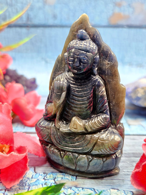 Blue Sapphire Buddha - A Symbol of Spiritual Enlightenment