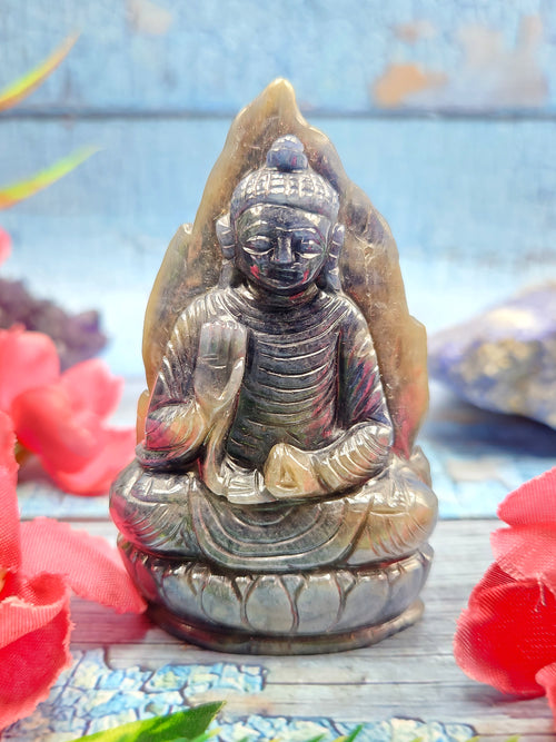 Blue Sapphire Buddha - A Symbol of Spiritual Enlightenment