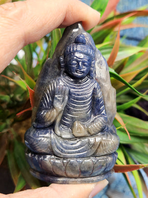 Blue Sapphire Buddha - A Symbol of Spiritual Enlightenment