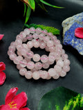 Rose Quartz Bracelet with 10 mm Beads - The Embodiment of Love and Serenity | ONE PIECE ONLY