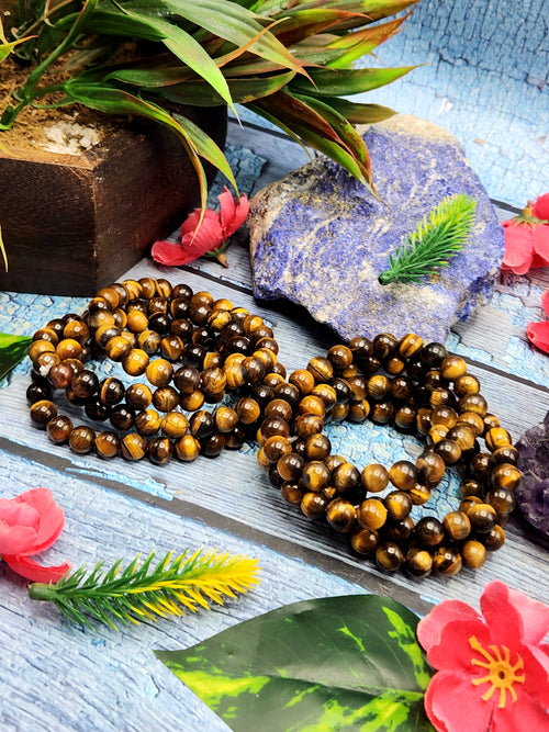 Tiger Eye Bracelet - A Symbol of Strength, Success, and Protection in Crystal Healing | ONE PIECE ONLY