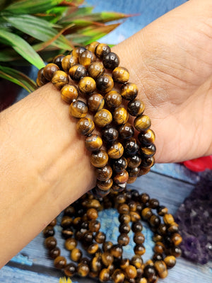 Tiger Eye Bracelet - A Symbol of Strength, Success, and Protection in Crystal Healing | ONE PIECE ONLY