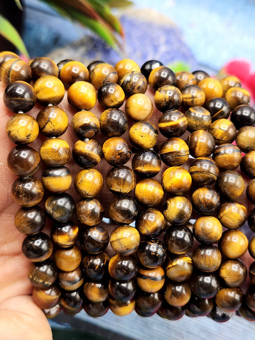 Tiger Eye Bracelet - A Symbol of Strength, Success, and Protection in Crystal Healing | ONE PIECE ONLY
