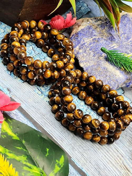 Tiger Eye Bracelet - A Symbol of Strength, Success, and Protection in Crystal Healing | ONE PIECE ONLY