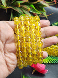 Light Citrine Bead Bracelet - Radiating Joy, Abundance, and Positive Energy in Crystal Healing