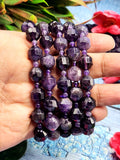 Amethyst Hexagonal Beads Bracelet - Harmonizing Beauty and Spiritual Resonance