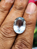Aquamarine AA Grade Oval Shaped Faceted Gemstones - Tranquil Radiance |  Loose Gemstones
